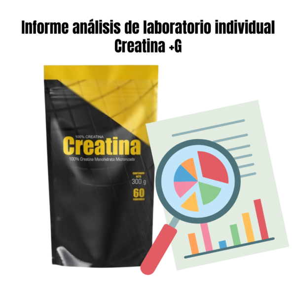Análisis Individual Creatina +G